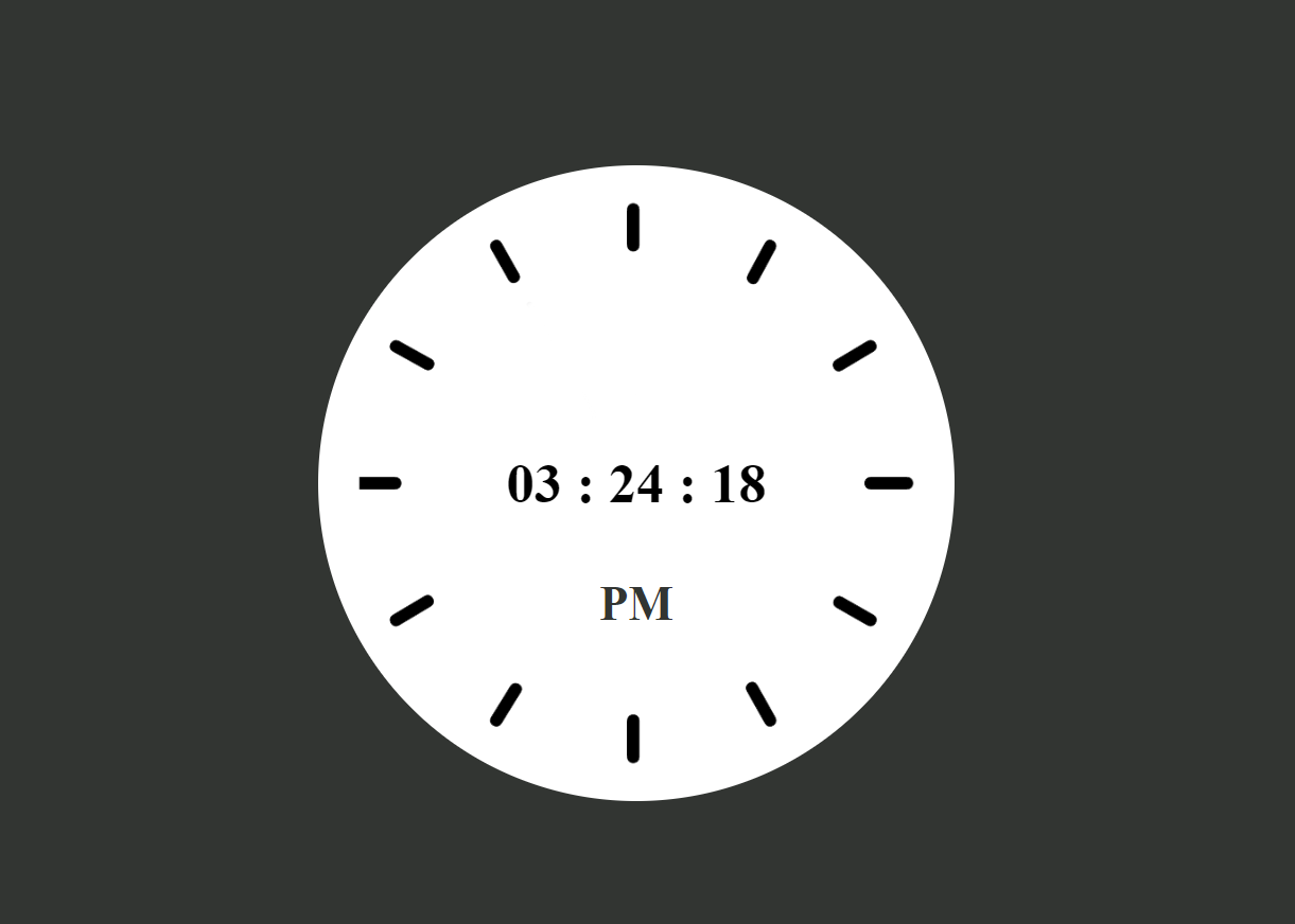 js-digital-clock