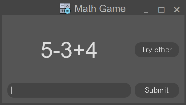 pyqt-math-game