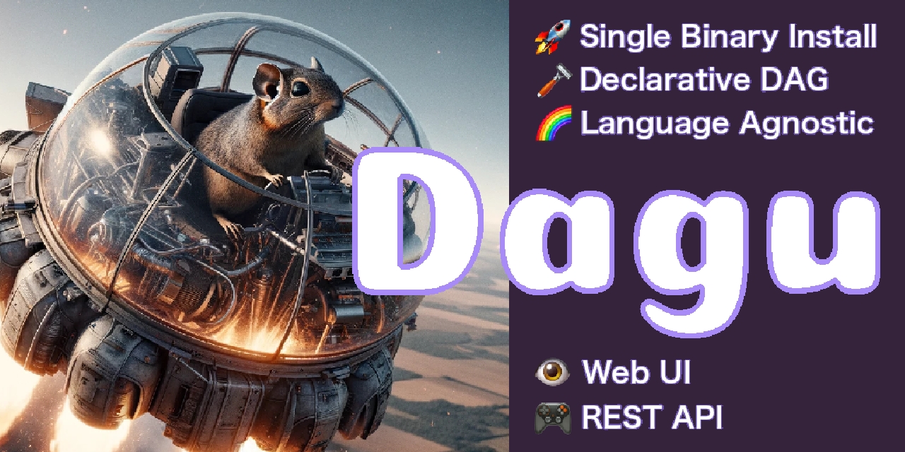 A powerful, self-contained Cron alternative with a clean Web UI and a declarative YAML-based workflow definition. Dagu simplifies complex job dependen