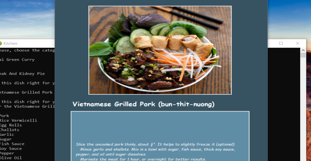 Github Krynaanna Kitchen Desktop App This Is A Desktop Program For