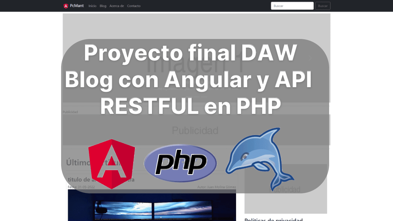 GitHub - PcMant/proyectoFinal_blog