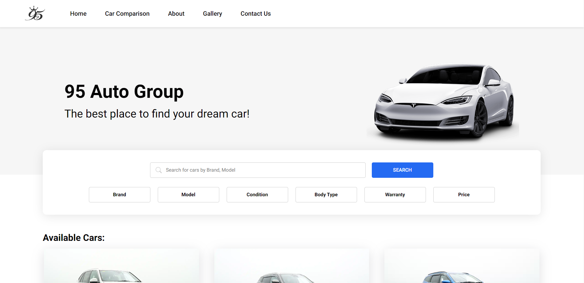 GitHub - jiahern/CarEcommerce: Frontend for Used Car eCommerce Website ...
