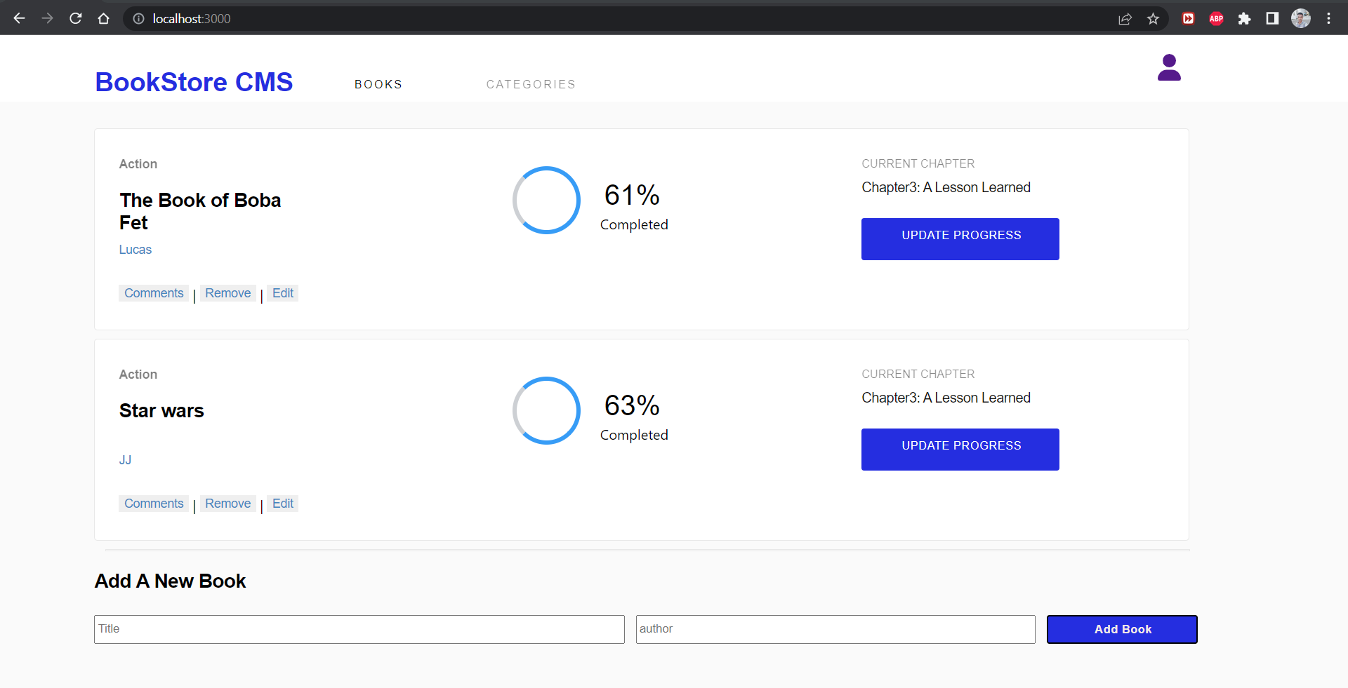 GitHub - sentayhu19/Bookstore: The Bookstore is a website to store ...