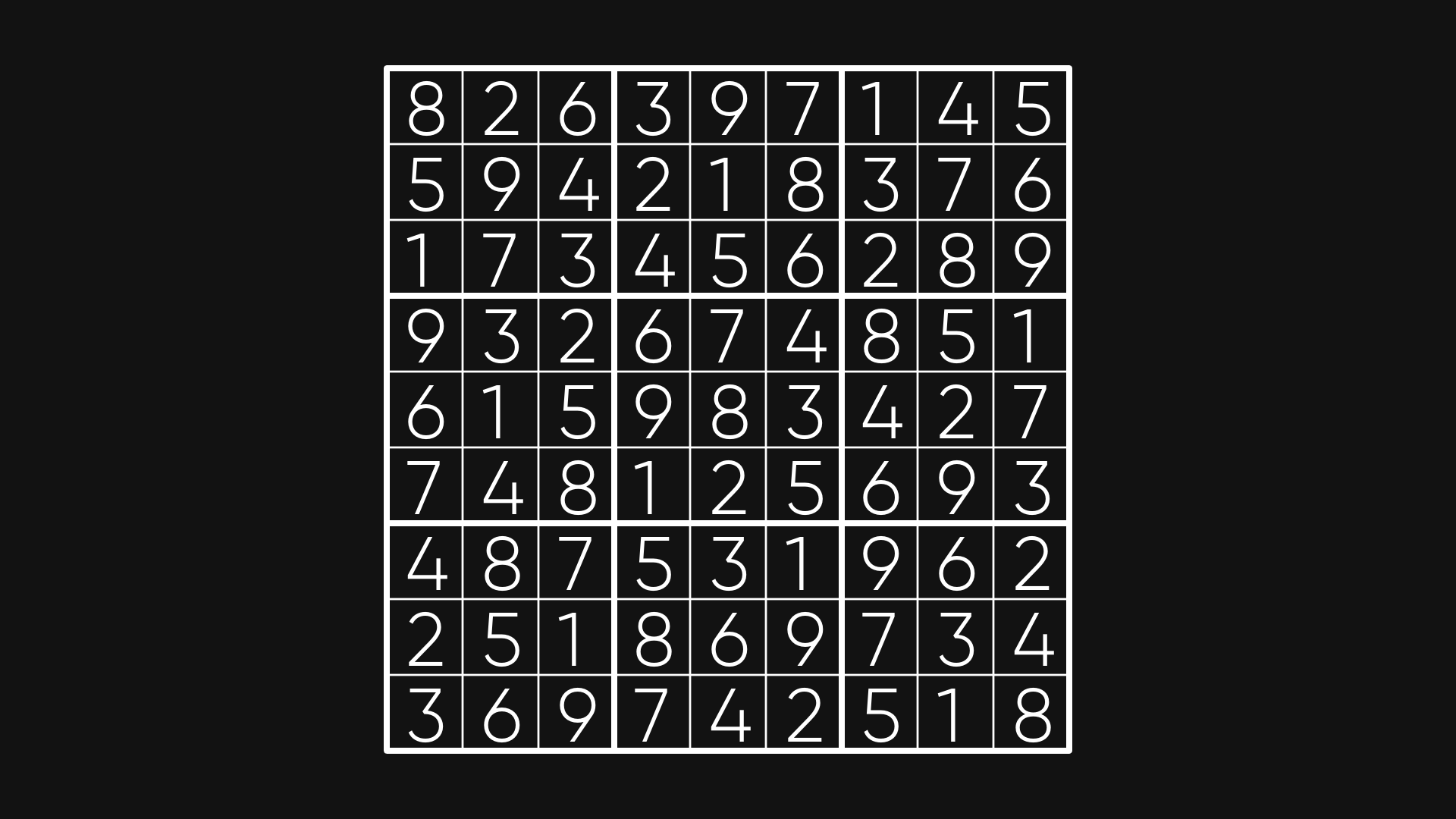 sudoku