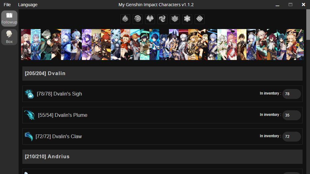 GitHub - MatthieuLepers/my-genshin-impact-characters