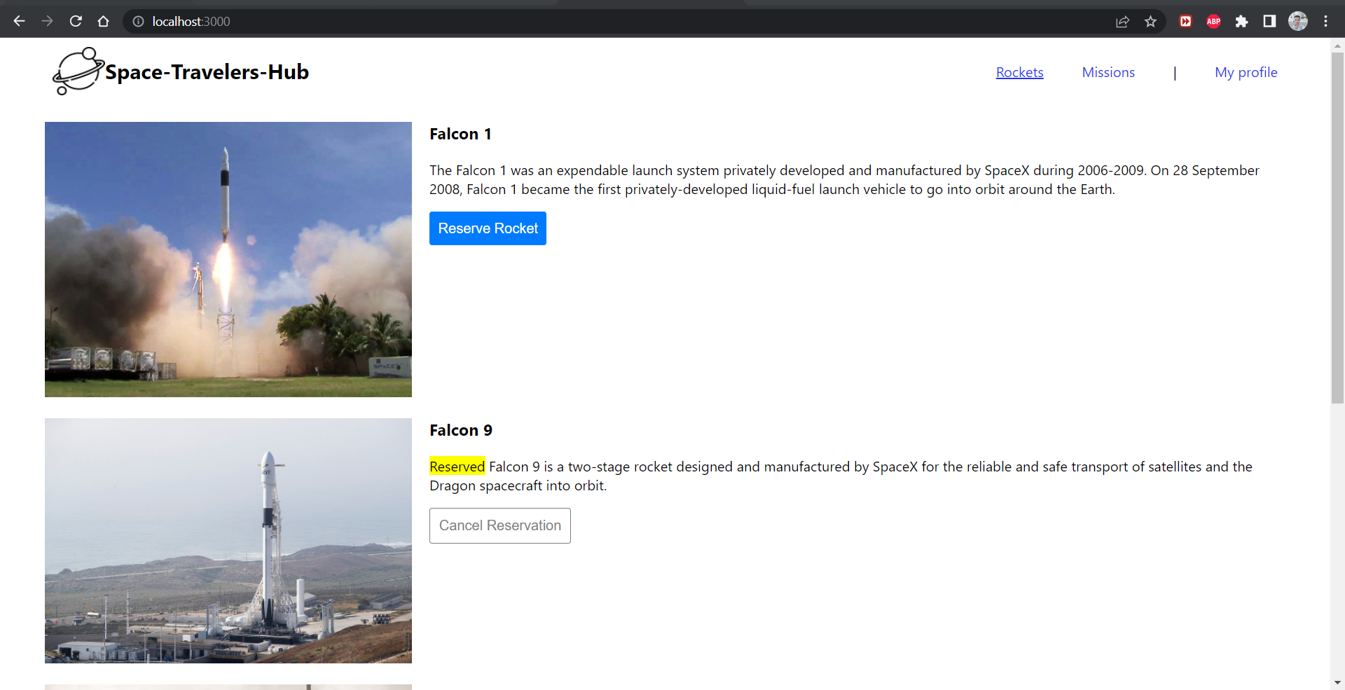 GitHub - sentayhu19/Space-Travelers-Hub: A web application for a ...