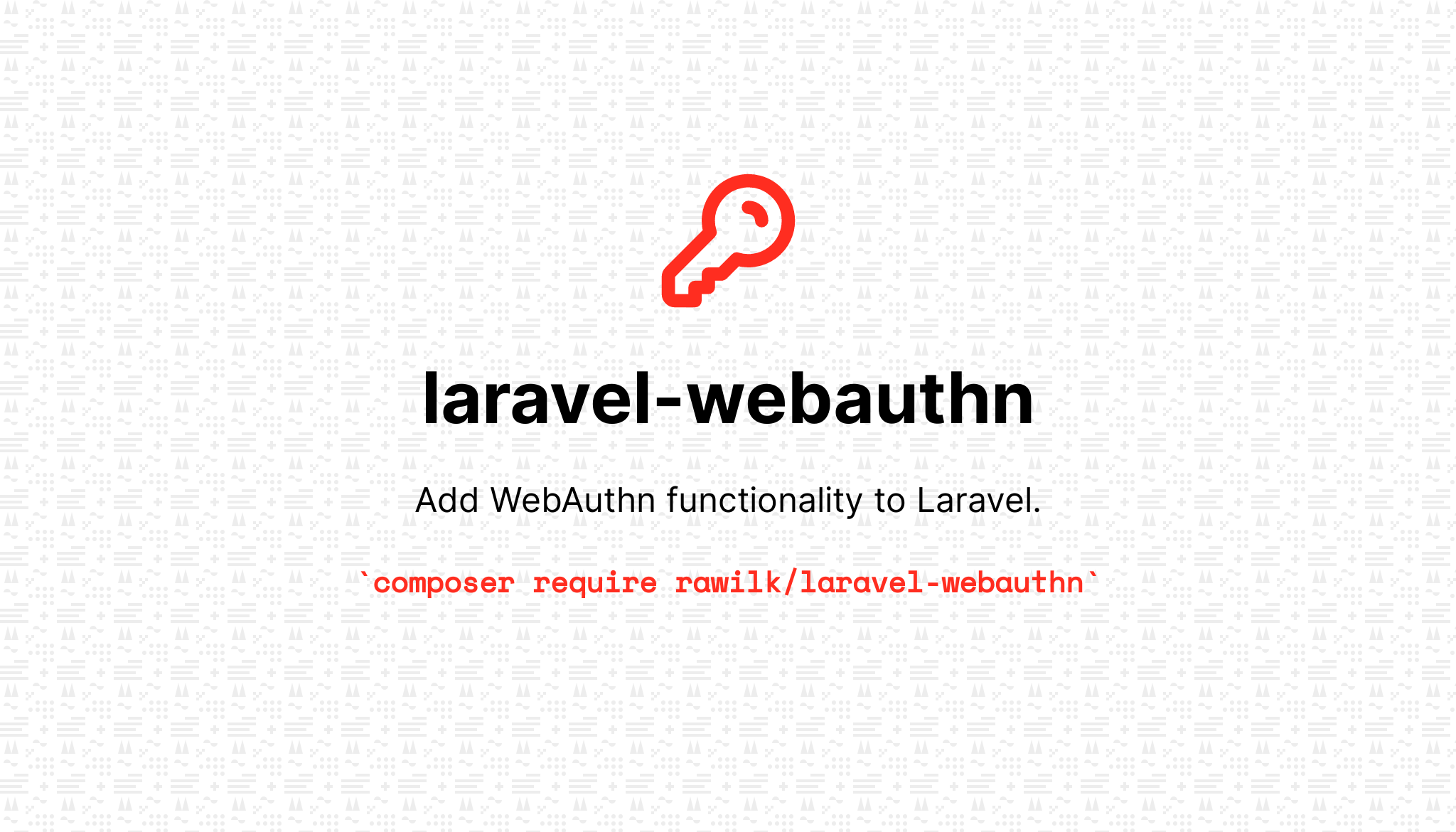 laravel-webauthn