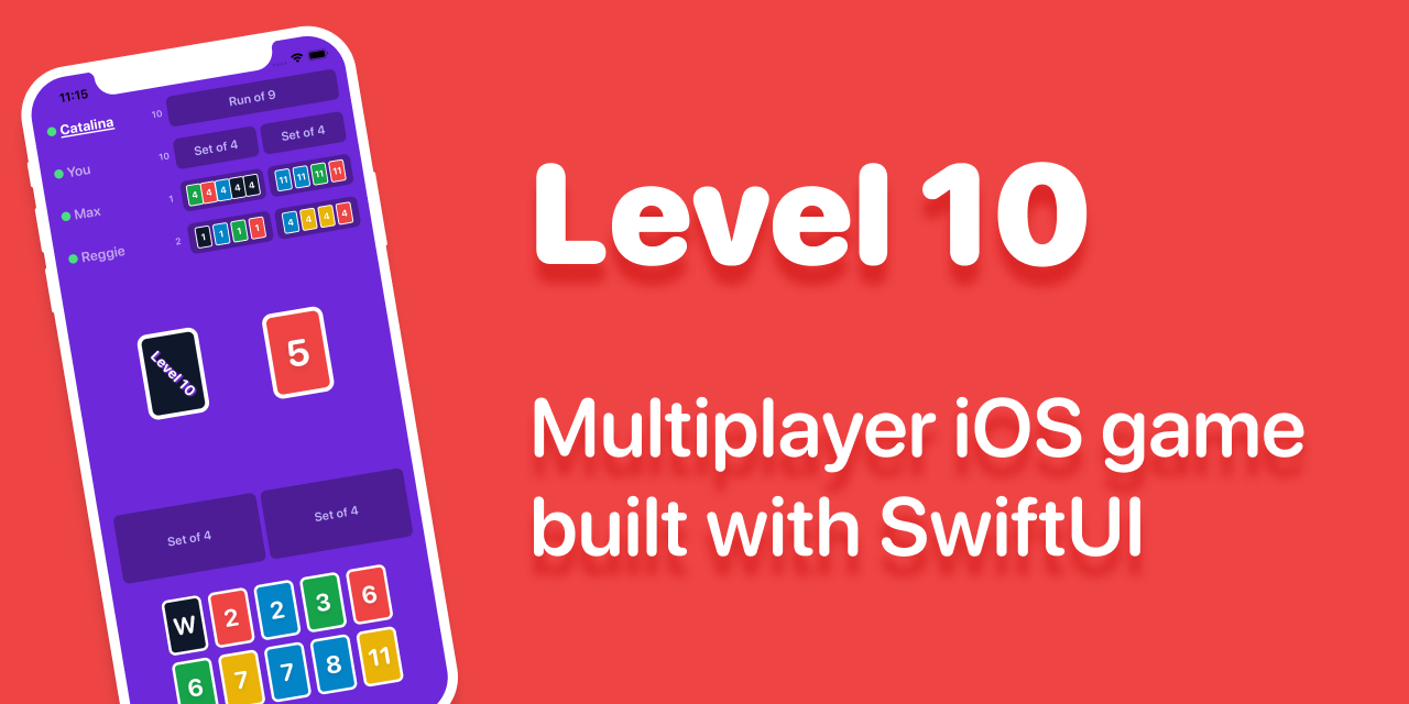 Level 10: Multiplayer iOS game built with SwiftUI