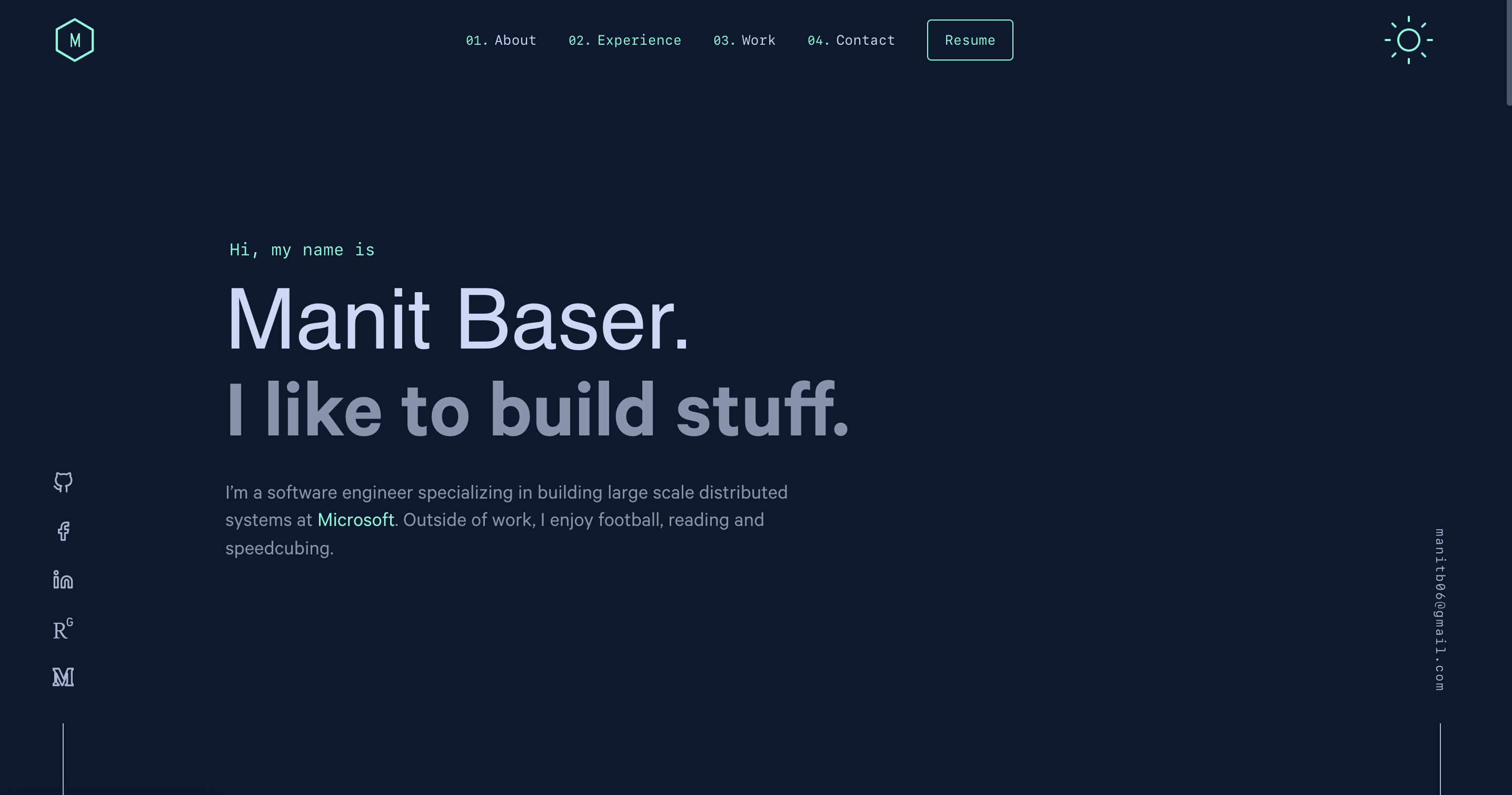 GitHub - manitbaser/home: Third iteration of my personal website built ...