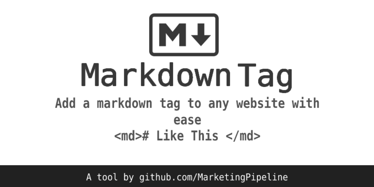 MarketingPipeline/Markdown-Tag