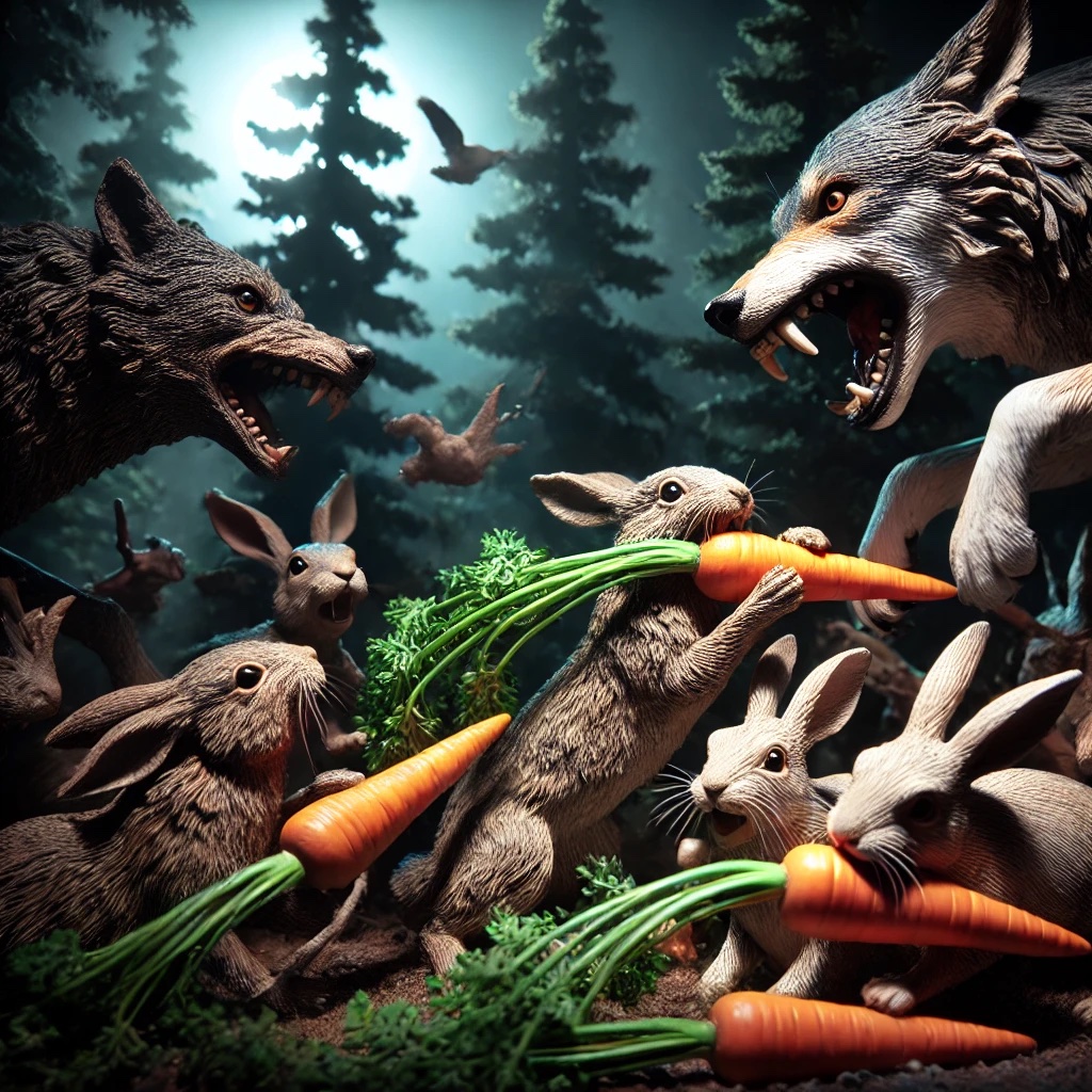 carrots-rabbits-wolves