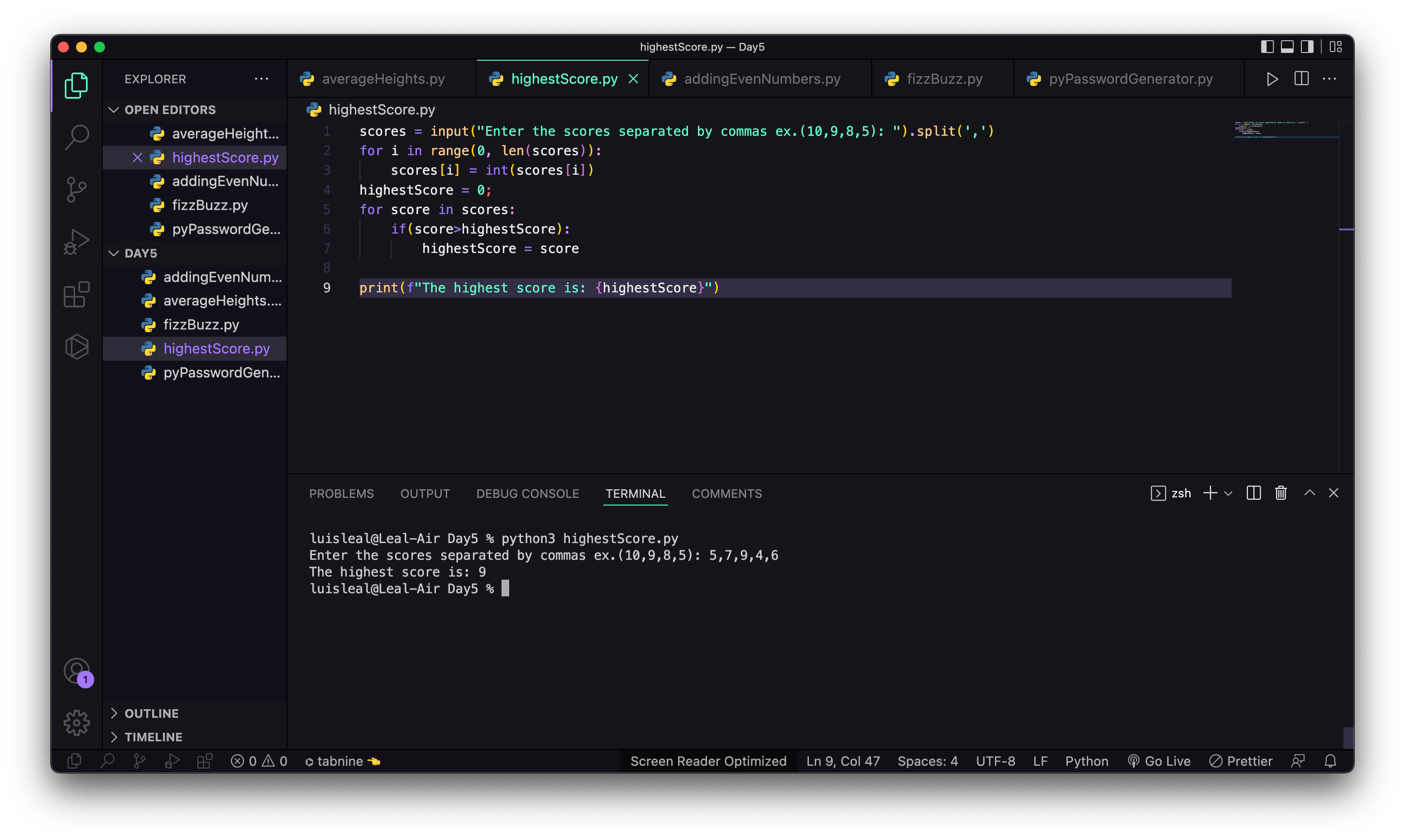 GitHub - luislealdev/highestScore-Python