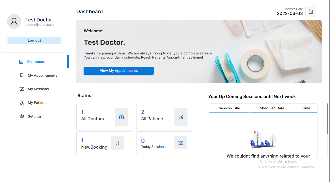 HashenUdara/edoc-doctor-appointment-system