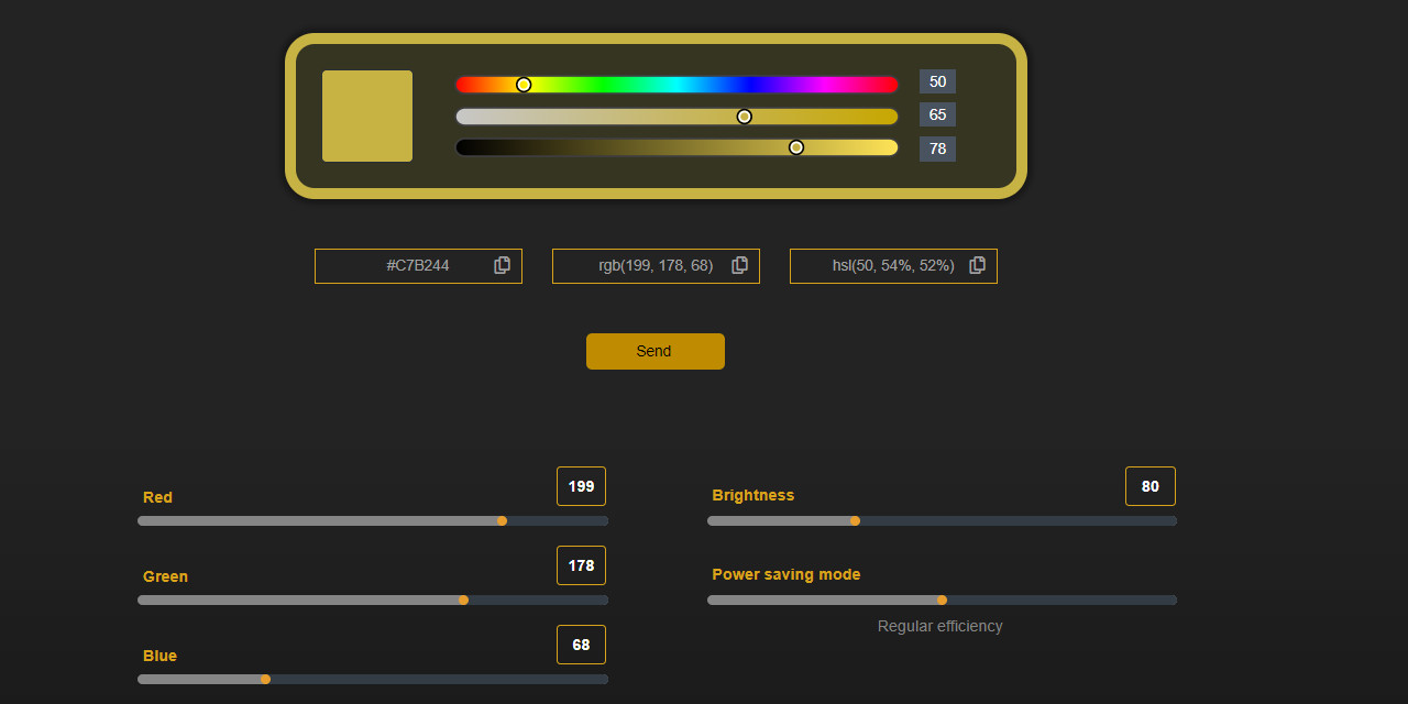 Github Vertonowsky Leds Controller Led Lights Management Application