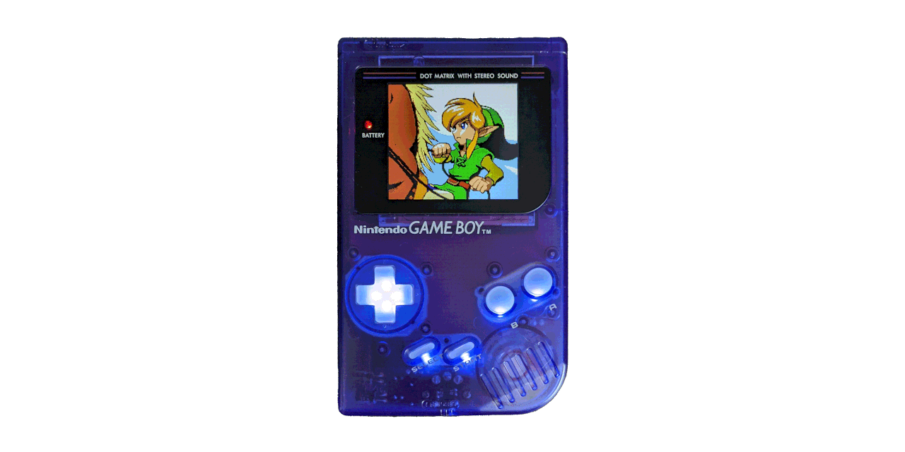 Nintendo Gameboy Advance Modded Console, Translucent Purple Edition. IPS  V3, USB C, Audio Enhanced Pro Build To Order W/ Custom Buttons