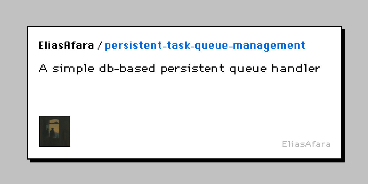 persistent-task-queue-management