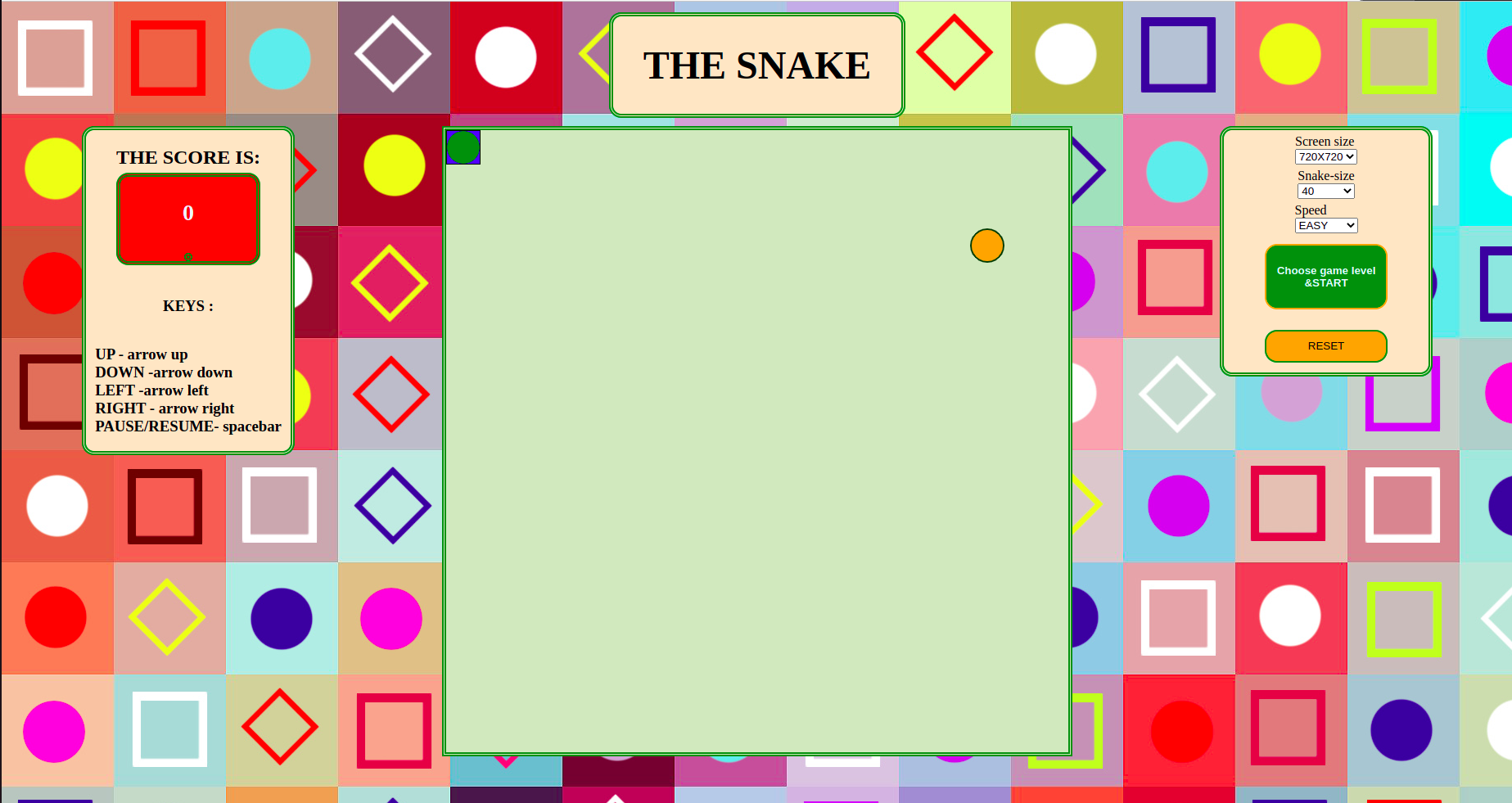 GitHub - Unimexes2/snake-js-game: Snake Game For Browser