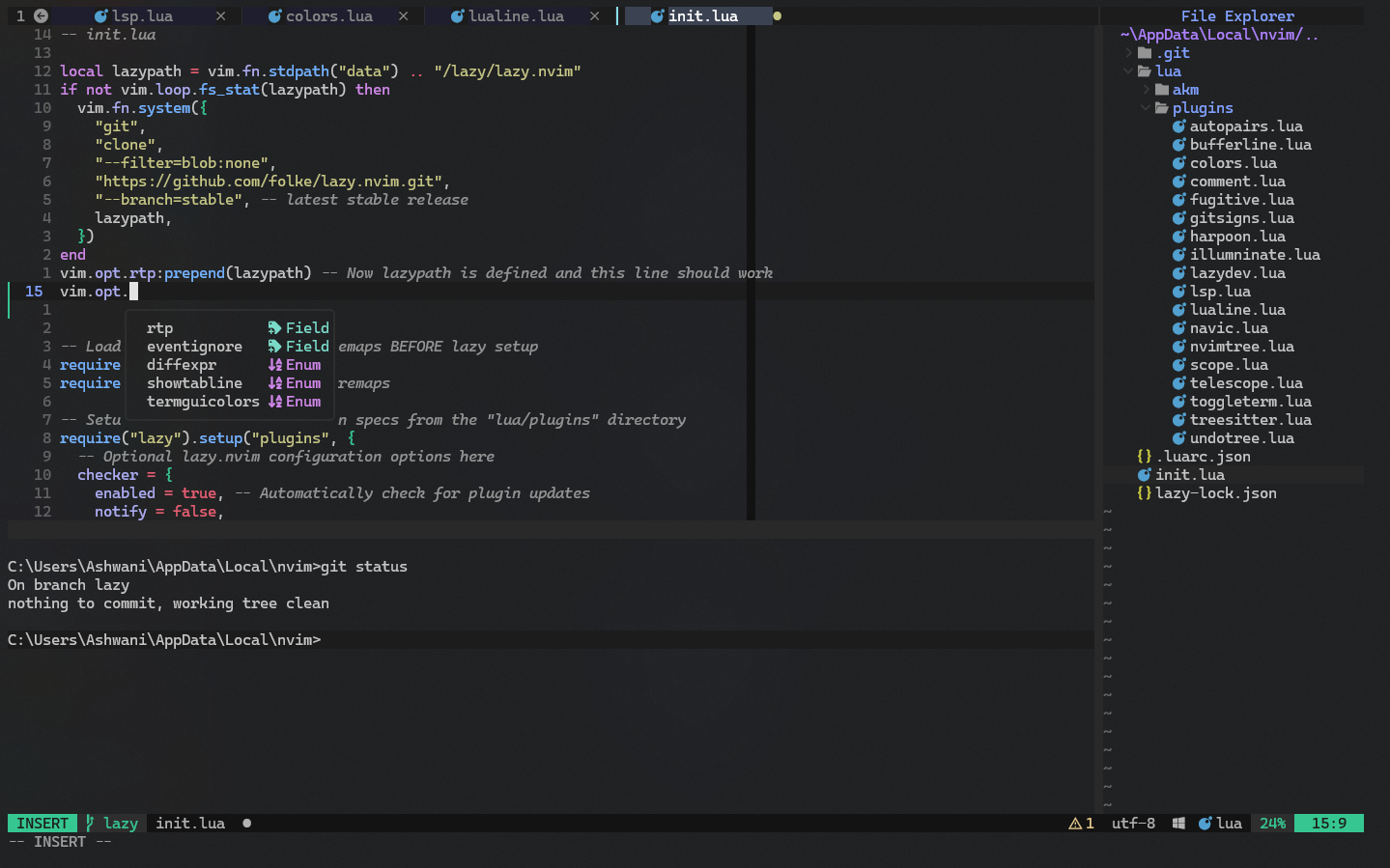 Vim-Nvim