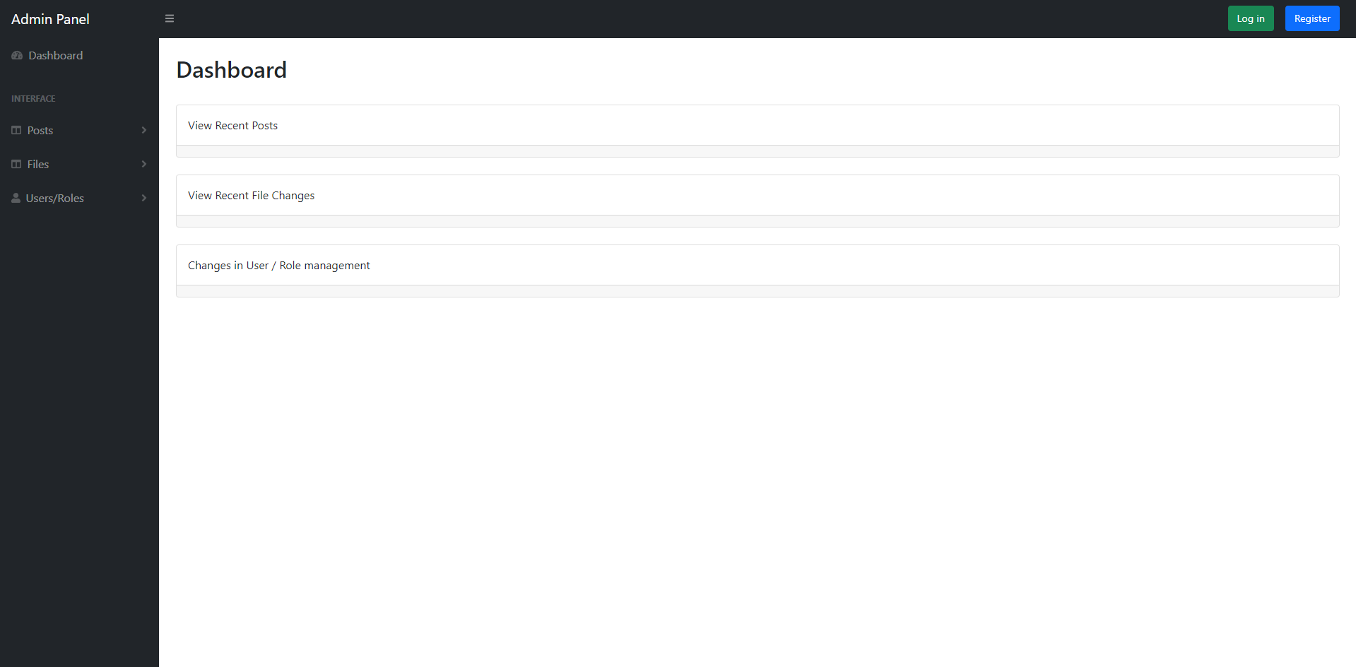 GitHub - Mentorg/admin-panel: This is a Content Management System (CMS ...