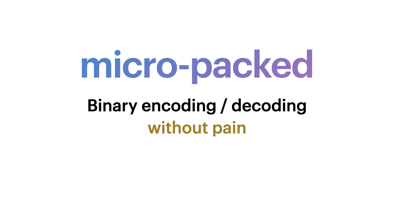 micro-packed