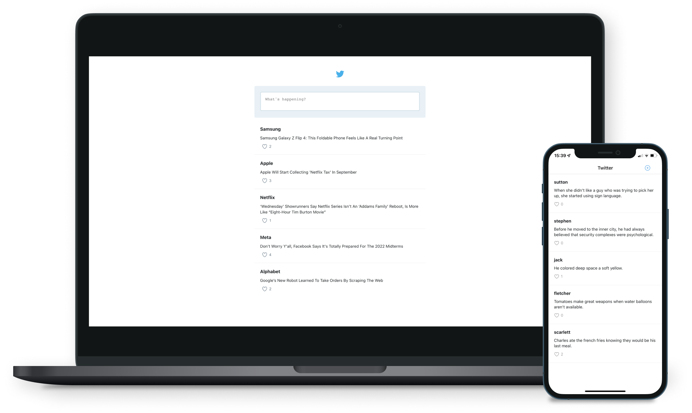 GitHub - diegomais/twitter: 🐦 Microblogging: project built using the ...