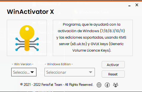 GitHub - FenixFat/WinActivator-X: Windows Activation Program in C# - By ...