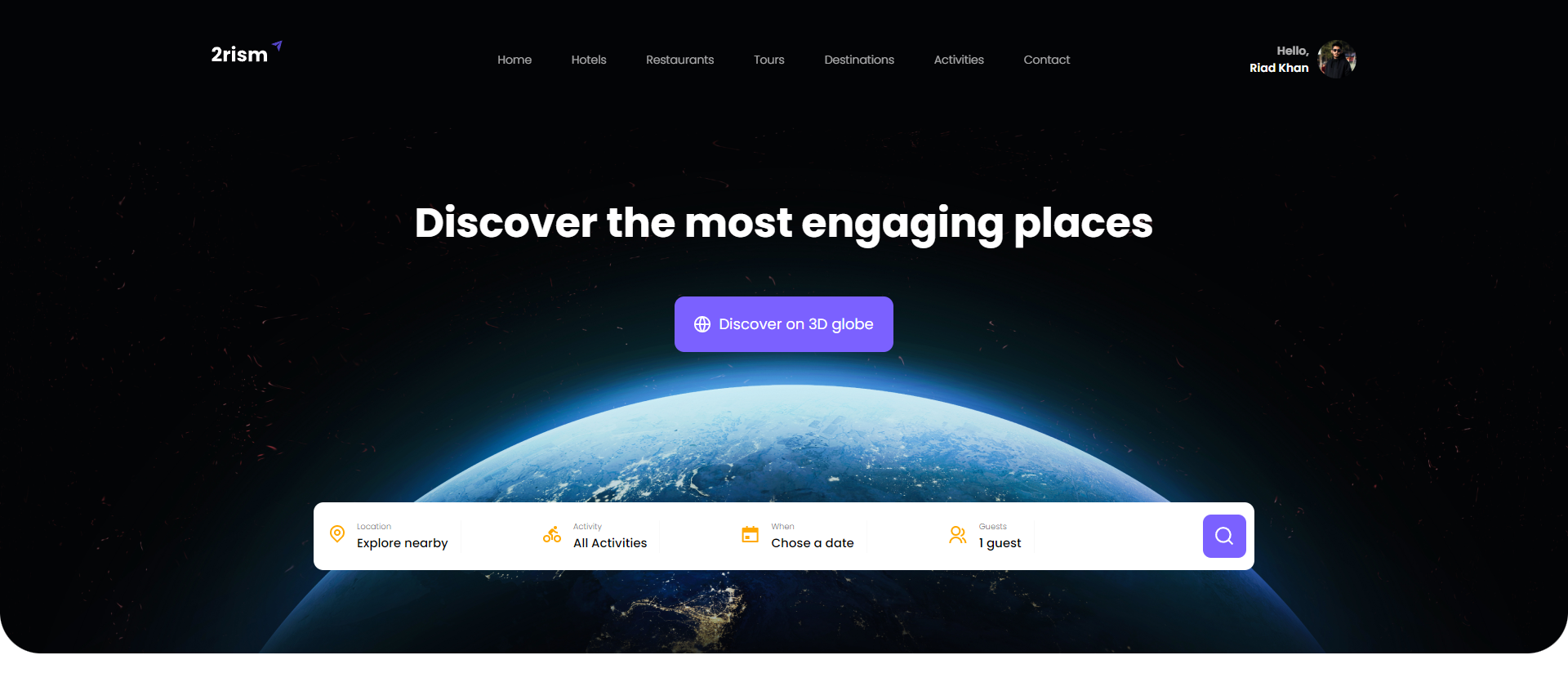 travel agency website github