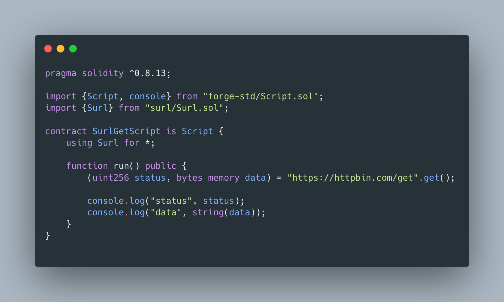 GitHub - memester-xyz/surl: HTTP Library for Solidity based on curl