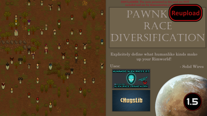GitHub - emipa606/PawnkindRaceDiversification: Repository for the ...