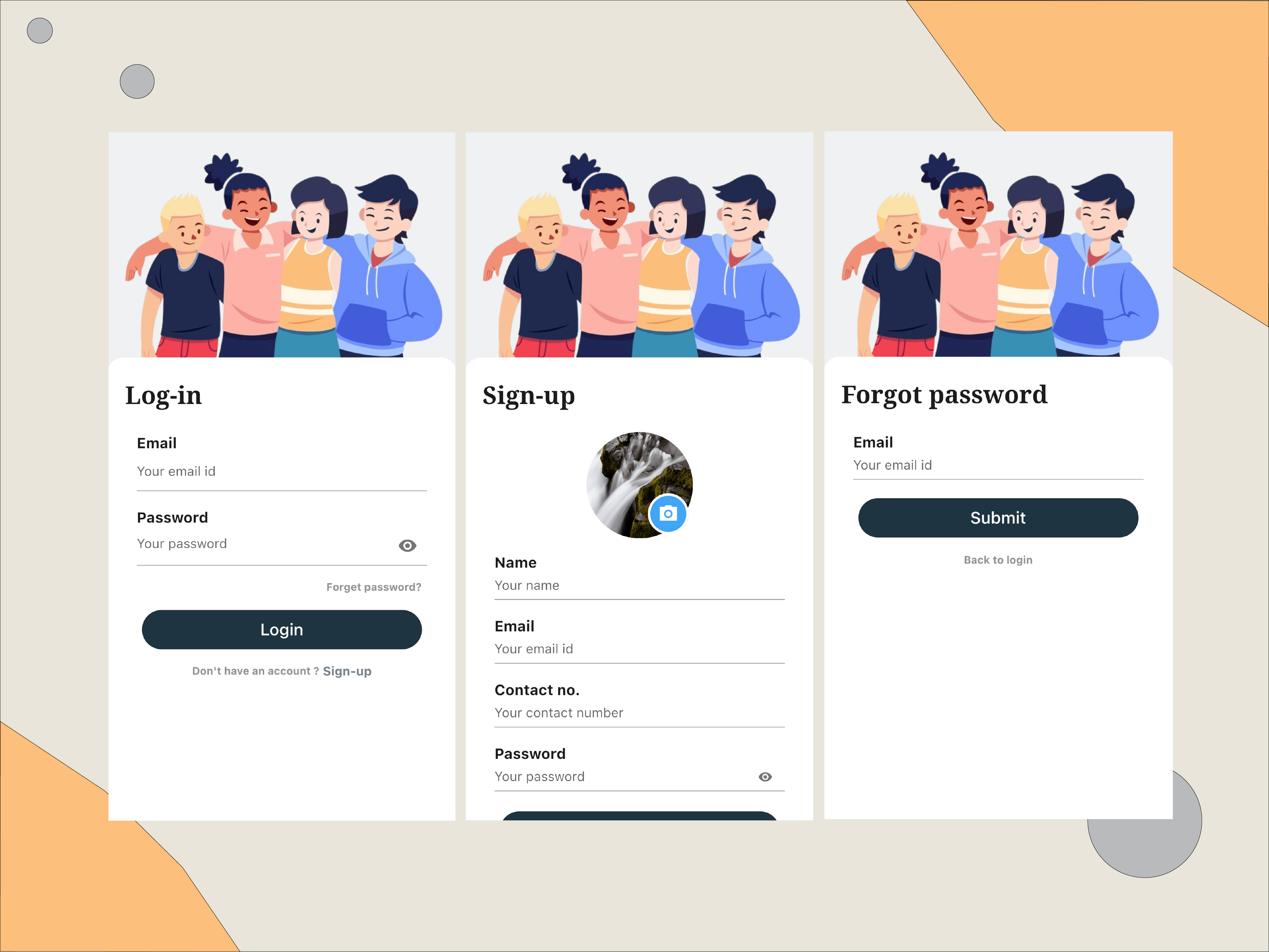 Facebook Login - UI Challenge