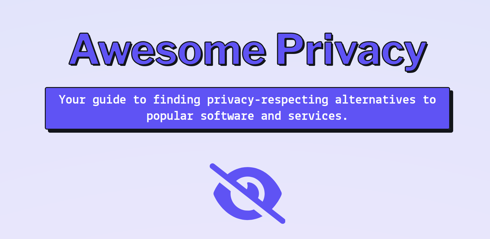 awesome-privacy