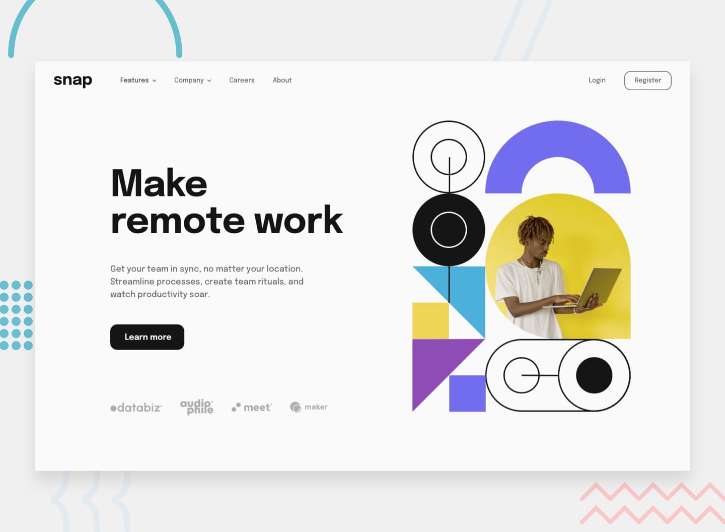Github Silfrido Lab Intro Section With Dropdown Navigation Main