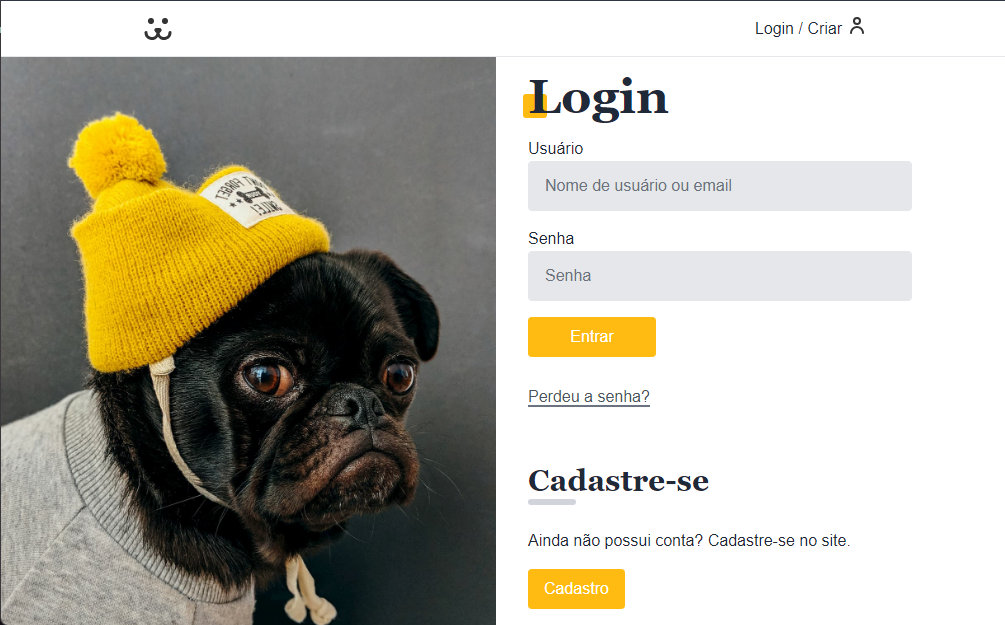 GitHub - nascyimento/dogs: Dogs - Uma rede social apenas com fotos de ...