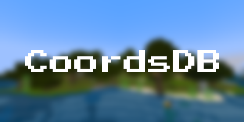 CoordsDB