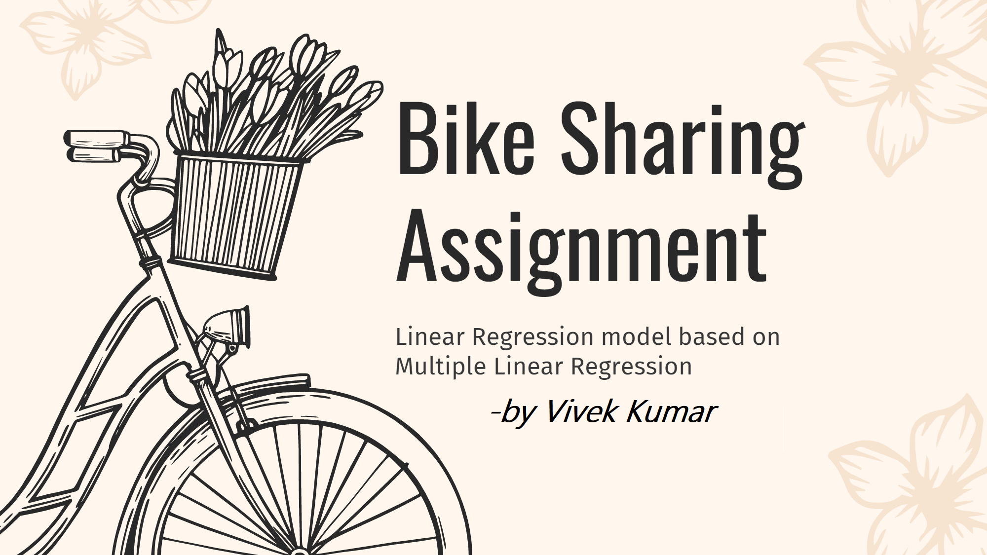 GitHub - vivekkum-ar/Bike-Sharing-MLR-Model: Bike sharing model using ...