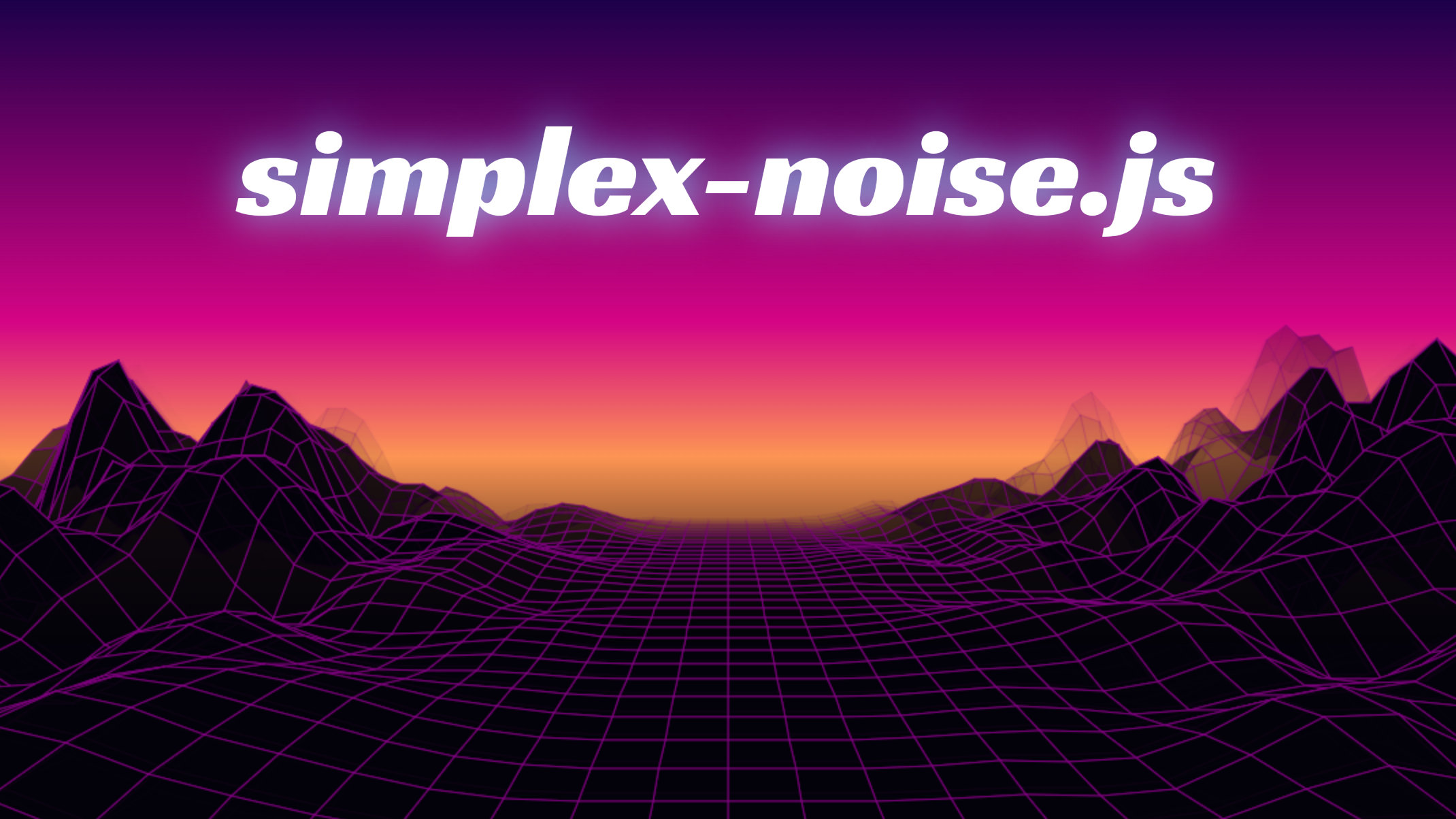 GitHub jwagner/simplexnoisedemosynthwave Just a little demo for