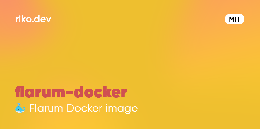 flarum-docker