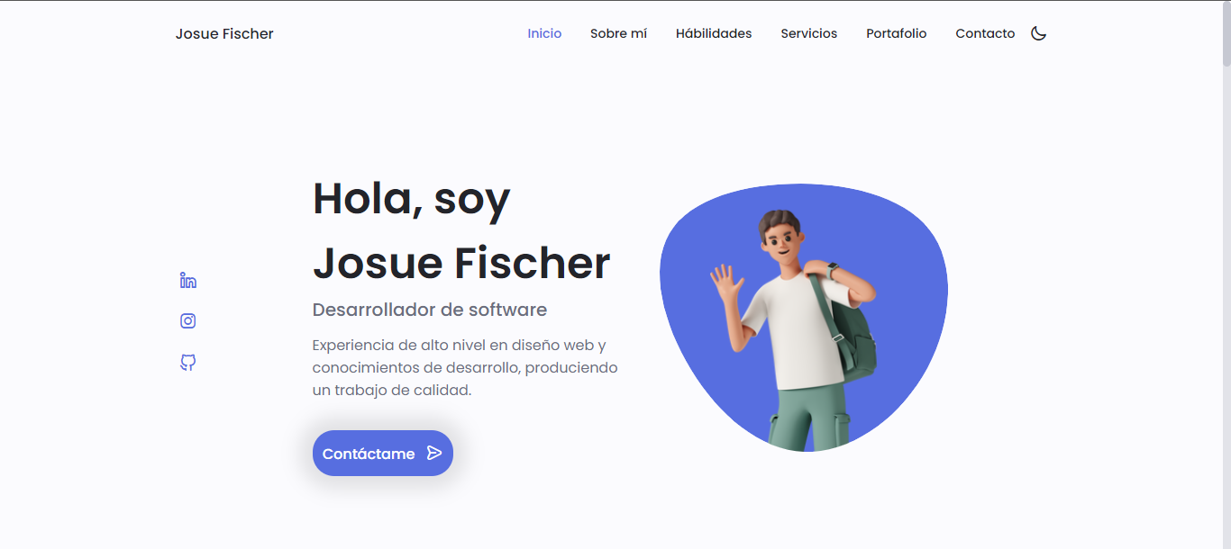 GitHub - soyjosuefischer/responsive-portfolio-website: Responsive ...
