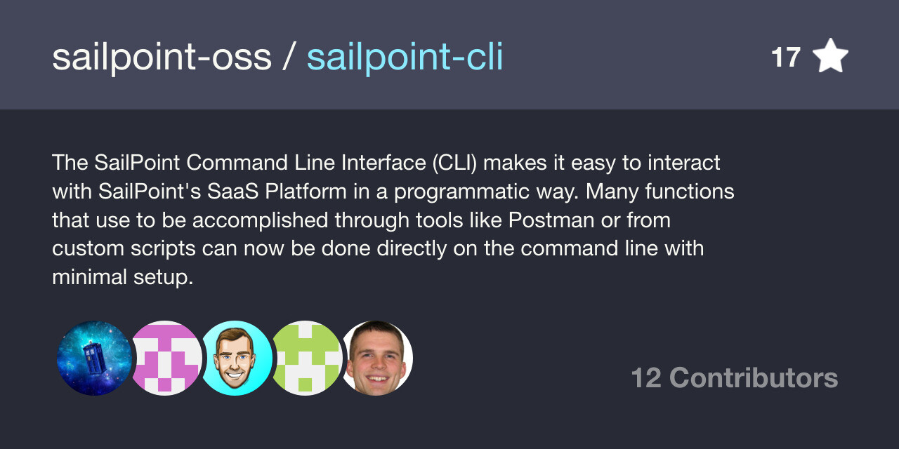 sailpoint-cli