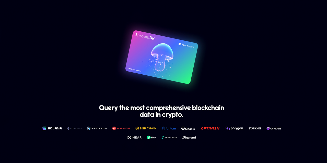 GitHub - FlipsiderEfer/ShroomDK: 🍄 How to use Flipside out of Flipside