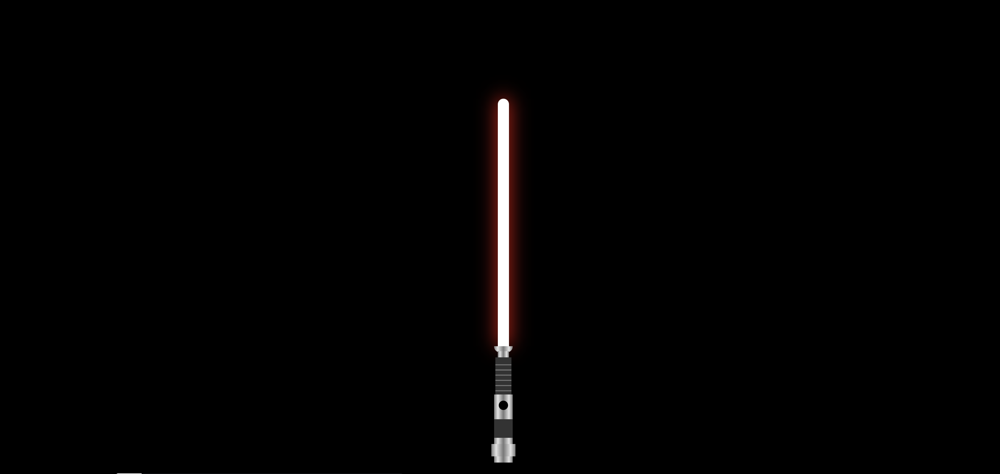 GitHub rembertdesigns/RedLightsaber 🔺🔻 Created a red lightsaber