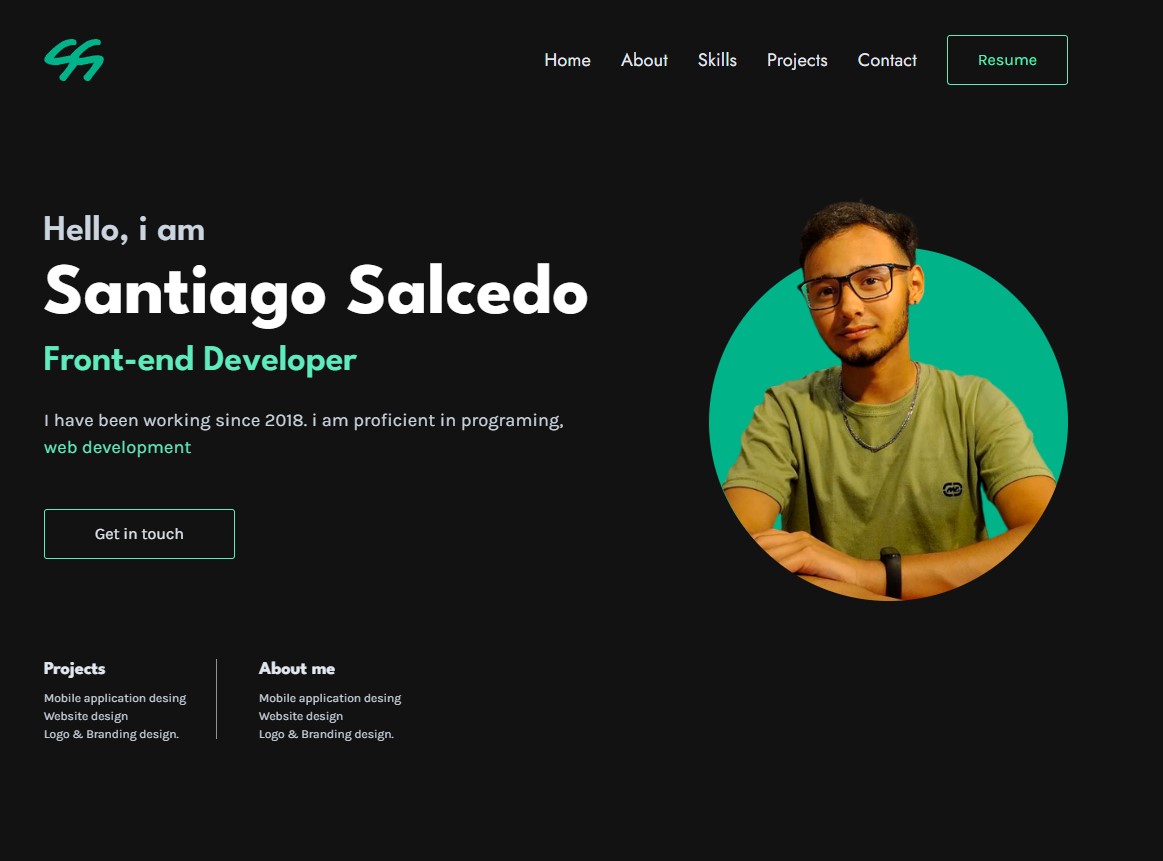 GitHub - SalcedoSantiago/portfolio: Portfolio