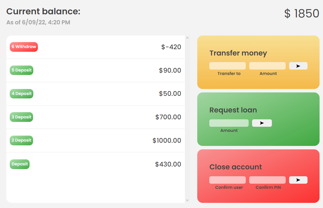 GitHub - DiSSNiKO/BANKISTAPP