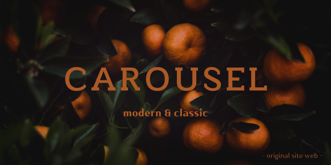 GitHub - Aubert-Antoine/Carousel: Carousel is a one-page website which ...