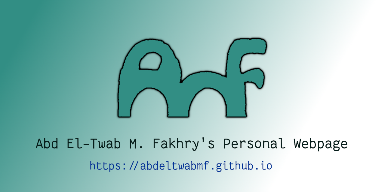 GitHub - AbdeltwabMF/abdeltwabmf.github.io: My personal website · GitHub