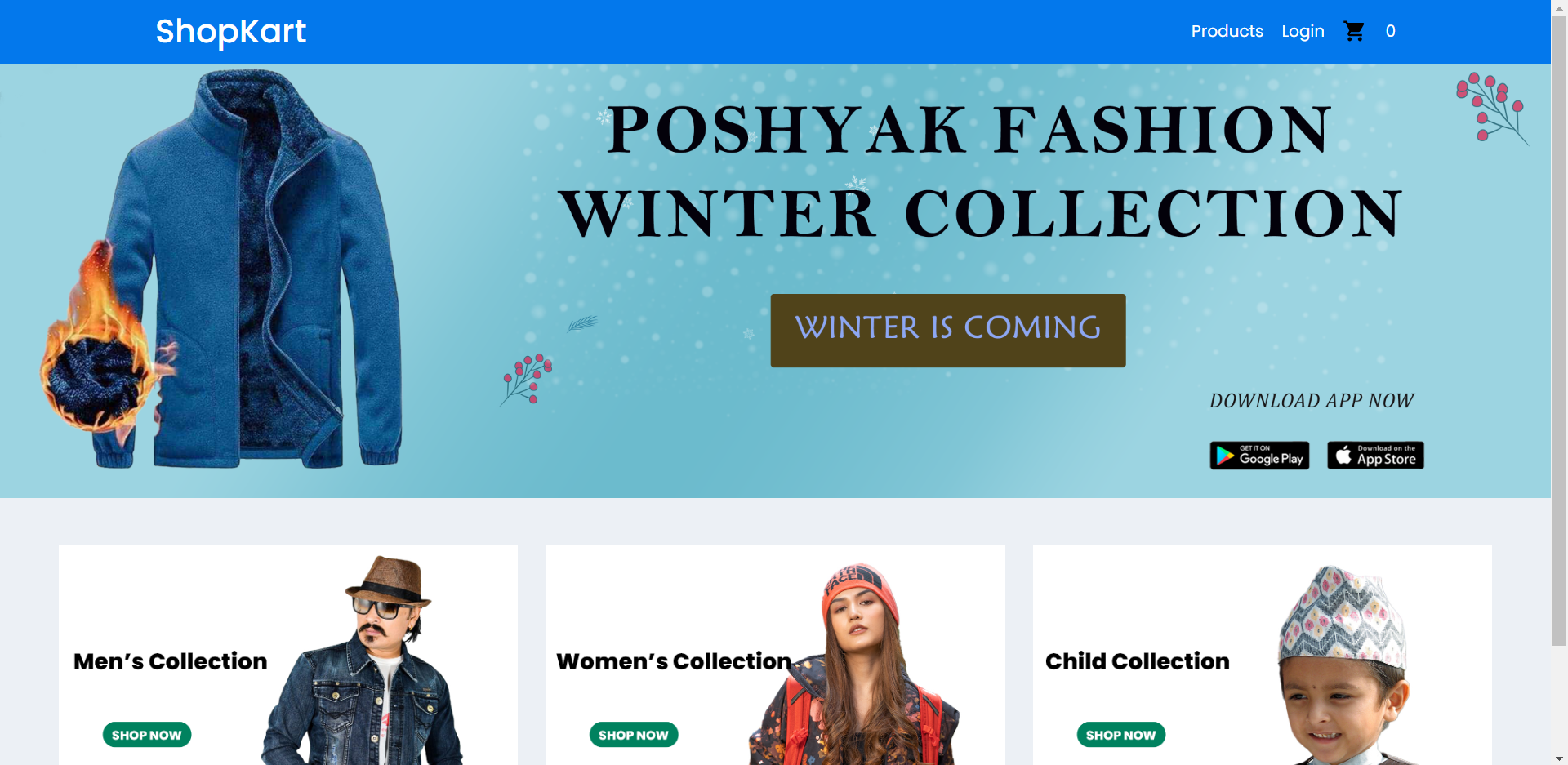 GitHub - chandu2640/Shopping-Store-using-React