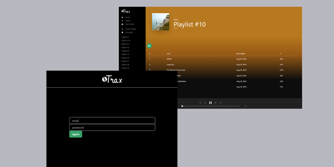 GitHub - sibteali786/Trax: Trax is a Spotify inspired music app which ...