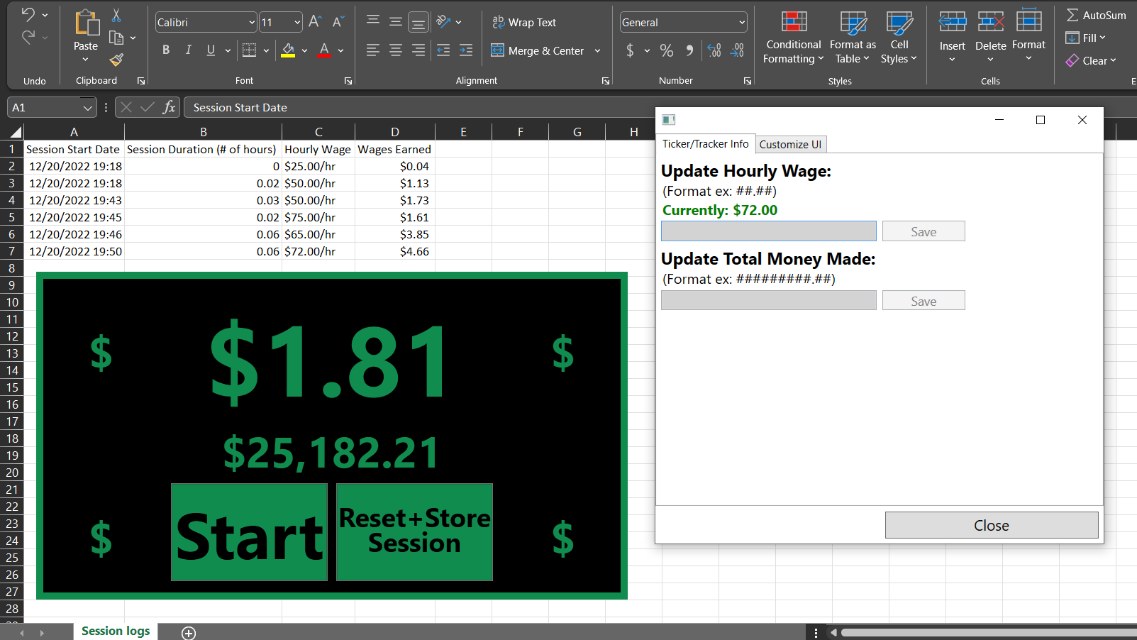 GitHub - joeltwamser/hourly-work-tracker: Track sessions of desktop ...