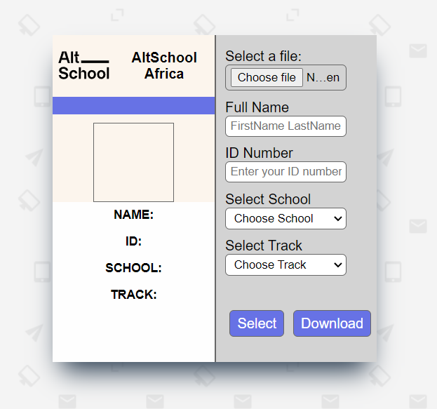 GitHub titiodus/DigitalAltSchoolIDCard A downloadable digital Id