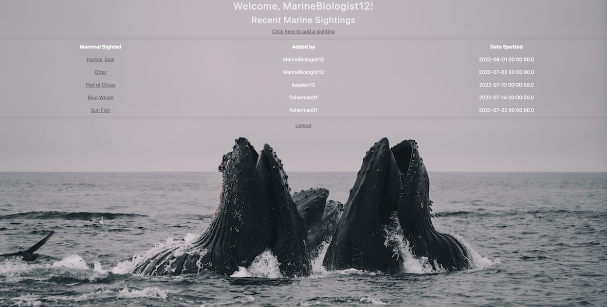 GitHub - nomisj/Marine-Sightings-Project: Solo Project for Final ...